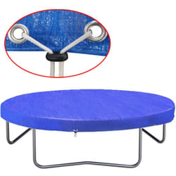 Vidaxl - Telo Copertura per Trampolino Elastico in pe 360-367 cm 90 g/m² 66672