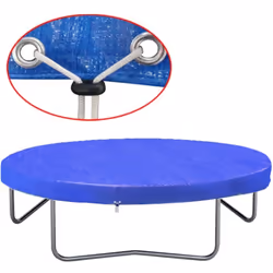 Con il nostro telo di copertura per trampolino elastico di alta qualità, non dovrete smontare il trampolino quando non è in u ...