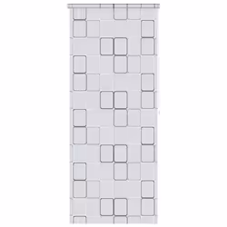 vidaXL Tenda a Rullo per Doccia 120x240 cm Quadrati - Vista aggiuntiva 2