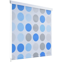 Vidaxl - Tenda con sistema a Rullo da Doccia con Motivo a Cerchi disponibili varie misure dimensioni: 160 x 240 cm