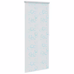 vidaXL Tenda a Rullo per Doccia 120x240 cm con Motivo a Bolle - Vista aggiuntiva 3
