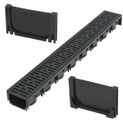 Canaletta di Drenaggio 1 m Vidaxl 55909