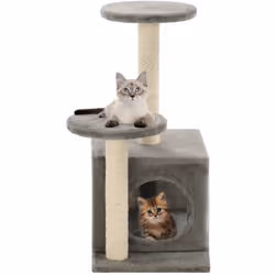 Offrite ai vostri amici felini un assaggio del lusso con il nostro albero per gatti ricco di funzionalità! Il set da gioco pe ...