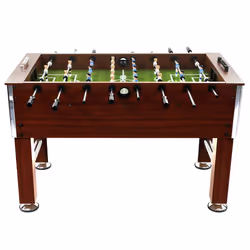 Tavolo Calcio Balilla in Acciaio 140x74,5x87,5 cm Marronecod mxl 97226 - Vista aggiuntiva 2