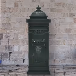 La nostra bella cassetta della posta in stile anticato sarà un'aggiunta pratica e decorativa al vostro giardino, ingresso o l ...