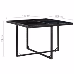 VidaXL 43898 set mobili da esterno - Vista aggiuntiva 8