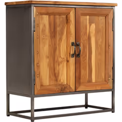 Questa credenza emana un fascino rustico e costituirà un'ottima aggiunta ai vostri interni. Il mobile laterale è realizzato i ...