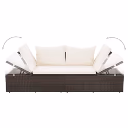 VidaXL 43954 letto per esterni Marrone, Crema, Bianco - Vista aggiuntiva 4