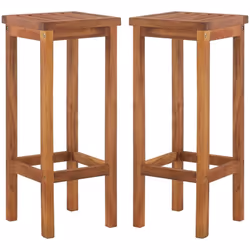 Questo set di sedie sarà una favolosa aggiunta al vostro ambiente esterno. Realizzato in legno massello di acacia, questo set ...