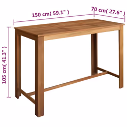VidaXL 246670 set di mobili per cucina e sala da pranzo - Vista aggiuntiva 5