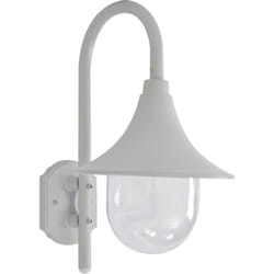 Lampada da Parete da Giardino E27 42 cm in Alluminio Bianco Vidaxl 28135