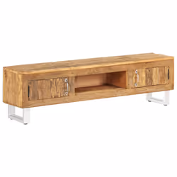VidaXL 246416, Legno, Legno, Acciaio, 1400 mm, 300 mm, 400 mm, 1 pz