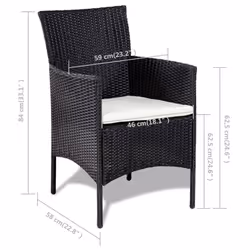 VidaXL 44186 set mobili da esterno - Vista aggiuntiva 8