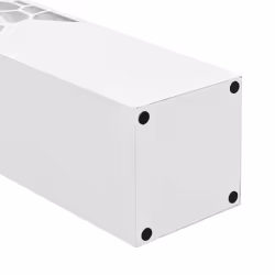 Porta Ombrelli Stile Pietre in Acciaio Bianco cod mxl 121162 - Vista aggiuntiva 3