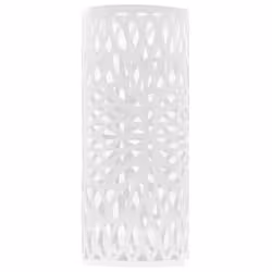 VidaXL 246803 portaombrelli Acciaio Bianco - Vista aggiuntiva 2