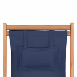 VidaXL 43996 sedia da esterno Terrazzo Seduta imbottita Poliestere Blu - Vista aggiuntiva 7