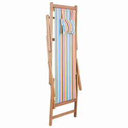 VidaXL 43998 sedia da esterno Terrazzo Seduta imbottita Poliestere Multicolore - Vista aggiuntiva 4