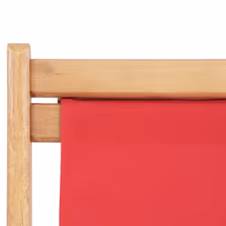 VidaXL 43999 sedia da esterno Terrazzo Seduta imbottita Poliestere Rosso - Vista aggiuntiva 7