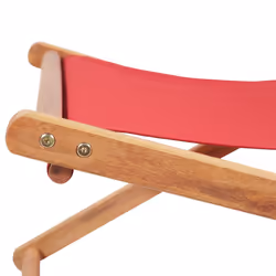 VidaXL 43999 sedia da esterno Terrazzo Seduta imbottita Poliestere Rosso - Vista aggiuntiva 8