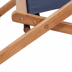VidaXL 44000 sedia da esterno Terrazzo Seduta imbottita Polietilene Blu - Vista aggiuntiva 7