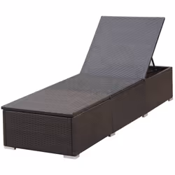 VidaXL 44403 sedia da esterno Salone Seduta imbottita Rattan sintetico, Acciaio Marrone, Crema, Bianco - Vista aggiuntiva 5