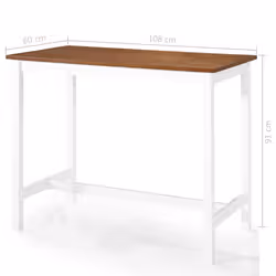 VidaXL 275233 set di mobili per cucina e sala da pranzo - Vista aggiuntiva 8