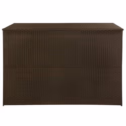 Baule da Giardino Marrone 150x100x100 cm in Polyrattancod mxl 120870 - Vista aggiuntiva 3