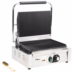 vidaXL Griglia per Panini Scanalata 2200 W 43x30,5x20cm - Vista aggiuntiva 2