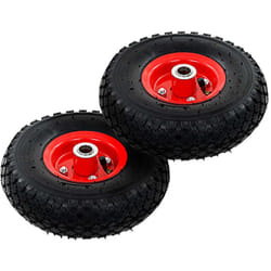 Ruote Carrello a Mano 2 pz Gomma 3.00-4 (245x82) Vidaxl 286378