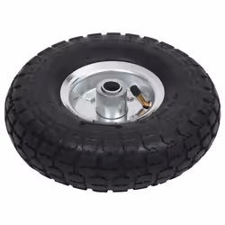 Ruote Carrello a Mano 2 pz in Gomma 4.10/3.50-4 (260x83)cod mxl 127988 - Vista aggiuntiva 2