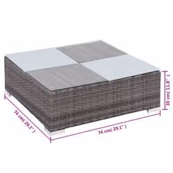 VidaXL 44431 set mobili da esterno - Vista aggiuntiva 8
