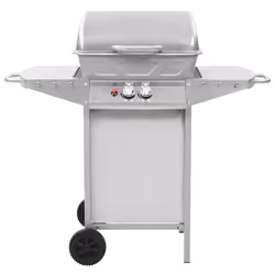 VidaXL 44274 barbecue per l'aperto e bistecchiera Grill Carrello Gas Argento 5500 W
