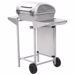 VidaXL 44274 barbecue per l'aperto e bistecchiera Grill Carrello Gas Argento 5500 W - Vista aggiuntiva 6