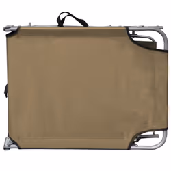 VidaXL 44292 sedia da esterno Salone Seduta imbottita Poliestere Grigio talpa - Vista aggiuntiva 4