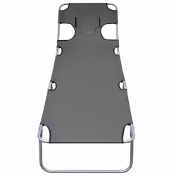 VidaXL 44295 sedia da esterno Salone Seduta imbottita Poliestere Grigio - Vista aggiuntiva 3