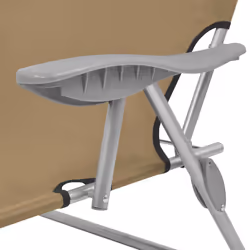 VidaXL 44297 sedia da esterno Salone Seduta imbottita Poliestere Grigio talpa - Vista aggiuntiva 7