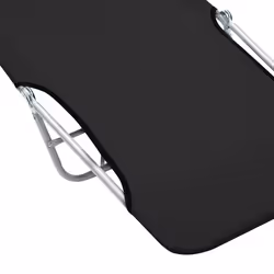 VidaXL 44300 sedia da esterno Salone Poliestere Nero - Vista aggiuntiva 8