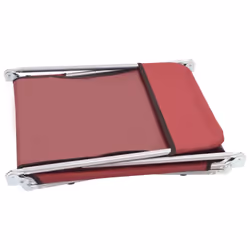 VidaXL 44301 sedia da esterno Salone Poliestere Rosso - Vista aggiuntiva 5