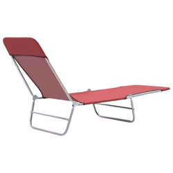 VidaXL 44301 sedia da esterno Salone Poliestere Rosso - Vista aggiuntiva 6