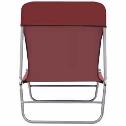 VidaXL 44301 sedia da esterno Salone Poliestere Rosso - Vista aggiuntiva 7