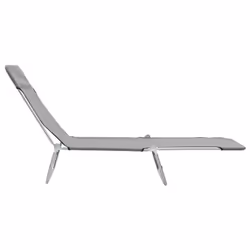VidaXL 44302 sedia da esterno Salone Poliestere Grigio - Vista aggiuntiva 6