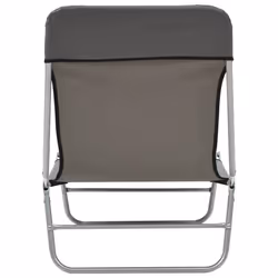 VidaXL 44302 sedia da esterno Salone Poliestere Grigio - Vista aggiuntiva 8