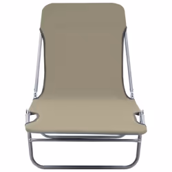 VidaXL 44303 sedia da esterno Salone Poliestere Grigio talpa - Vista aggiuntiva 4