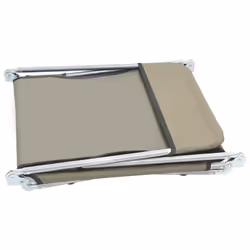 VidaXL 44303 sedia da esterno Salone Poliestere Grigio talpa - Vista aggiuntiva 5