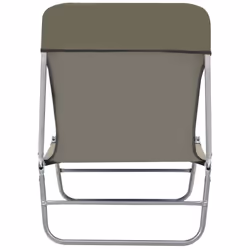 VidaXL 44303 sedia da esterno Salone Poliestere Grigio talpa - Vista aggiuntiva 7