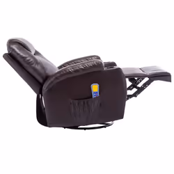 VidaXL 246636 sedia massaggiante elettrica Marrone - Vista aggiuntiva 6