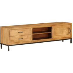 Vidaxl - Mobile Porta tv, Armadietti per tv in Legno Massello di Mango 140x30x40 cm