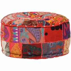 Godetevi un momento di relax sul nostro pouf fatto a mano dallo stile vintage! Catturerà sicuramente l'attenzione in ogni amb ...