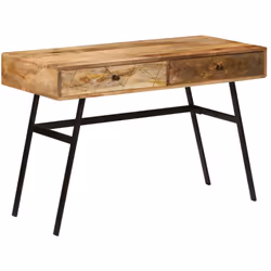 Questa scrivania in legno costituirà un'aggiunta unica ai vostri interni grazie al suo design industriale. Puoi usarlo come s ...