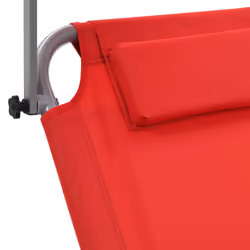 VidaXL 44324 sedia da esterno Salone Seduta imbottita Poliestere Rosso - Vista aggiuntiva 7